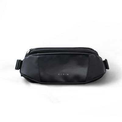 Наплечная сумка KORIN FlipSling 32х16х10 см, черная-1