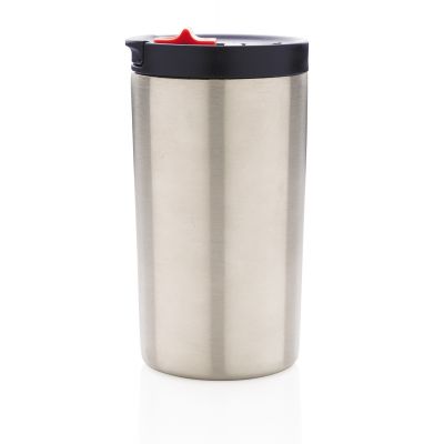 Герметичная вакуумная термокружка с двойными стенками и замком, 300 мл-2