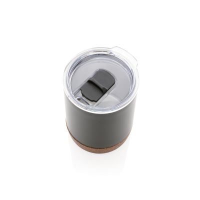 Вакуумная термокружка Cork из переработанной нержавеющей стали RCS, 180 мл-3