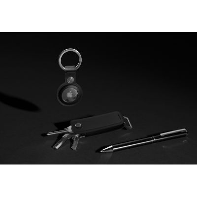 Чехол для ключей с ручкой в комплекте Swiss Peak Tula из переработанного полиуретана RCS-10