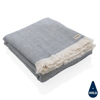 Накидка Ukiyo Hisako из хлопка AWARE™, 100x180 см-0
