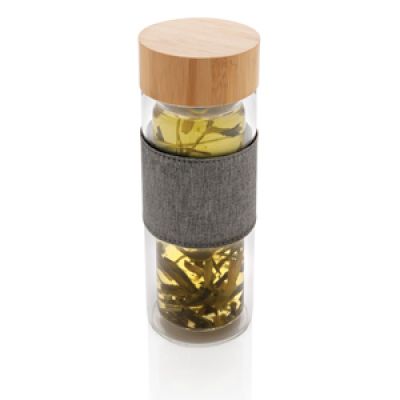 Бутылка Impact с двойными стенками из боросиликатного стекла, 360 мл-1