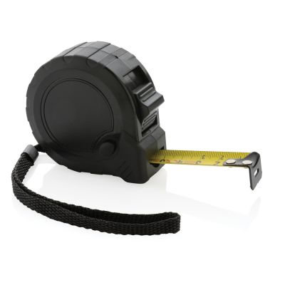 Рулетка из переработанного пластика RCS с кнопкой блокировки, 5м/19 мм-4