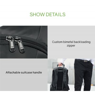 Рюкзак KORIN ClickPack 46х34х16 см, черный-14