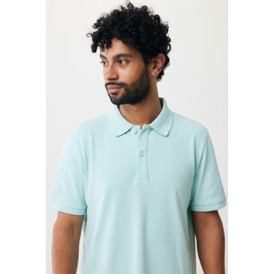 Рубашка поло Iqoniq Yosemite из переработанного хлопка-пике, унисекс, 220 г/м²-13
