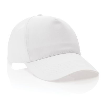 Бейсболка Impact из переработанного хлопка AWARE™, 5 клиньев, 190 г/м2-6