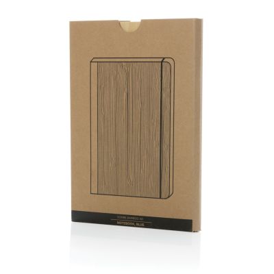 Блокнот Scribe с обложкой из бамбука, А5, 80 г/м²-1
