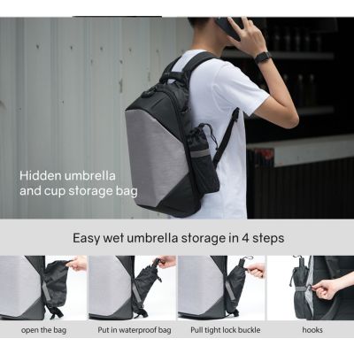 Рюкзак KORIN ClickPack 46х34х16 см, черный-12