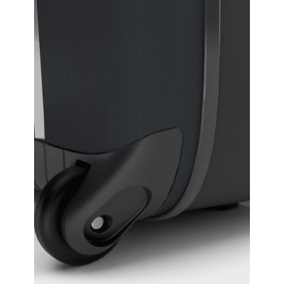 Чемодан складной Rollink Vega II 55x40x20 см, 2 колеса, серо-синий-10