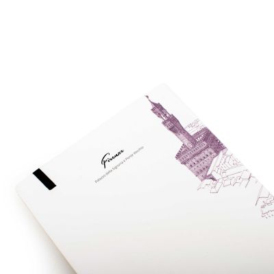 Блокнот линованный Pininfarina ITALIAN BEAUTY FIRENZE из каменной бумаги, А5-7