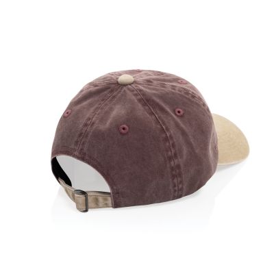 Бейсболка BEAU AWARE™ из двухцветной хлопковой саржи, 6 клиньев, 270 г/м²-1
