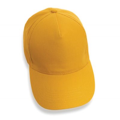 Бейсболка Impact из переработанного хлопка AWARE™, 5 клиньев, 280 г/м2-5