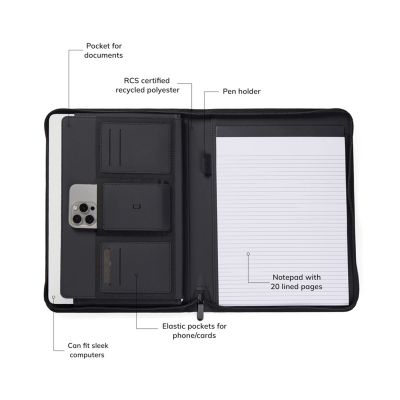 Органайзер VINGA Baltimore из переработанного PU RCS, A4-6