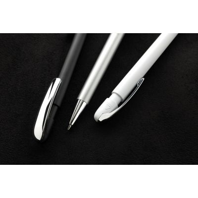 Ручка Glide из переработанного пластика GRS с металлическим клипом-4