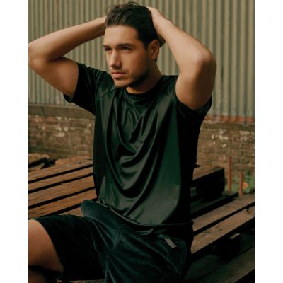 Спортивная футболка Iqoniq Tikal из переработанного полиэстера AWARE™, унисекс, 150 г/м²-12