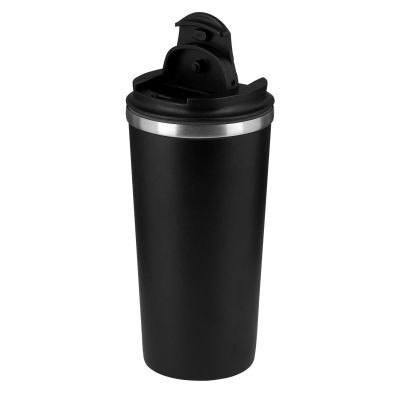 Термокружка вакуумная Palermo, черная-2