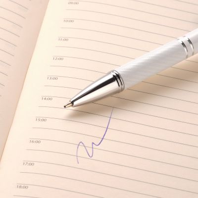 Шариковая ручка Крокус (Crocus), белая-4