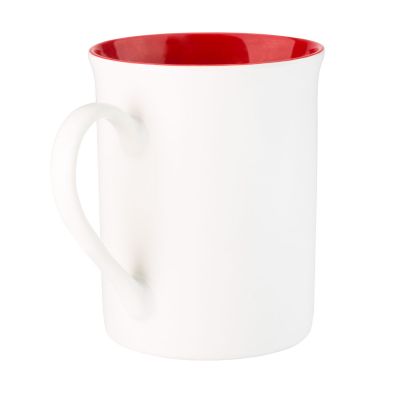 Керамическая кружка Astra, белый/красный-2