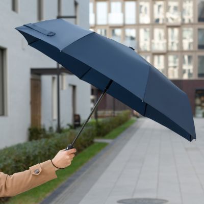 Зонт складной Nord, синий-7