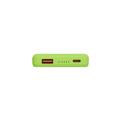 Внешний аккумулятор Ларго PD (Largo PD) 5000mAh с функцией беспроводной зарядки 15W, салатовый-6