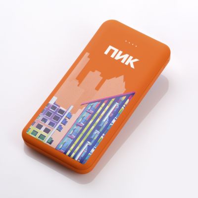 Внешний аккумулятор Elari Plus 10000 mAh, оранжевый-10