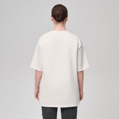 Футболка унисекс RUST, 100% хлопок, 240 гр., белая (теплого оттенка), размер XL-5