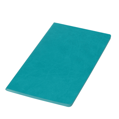 Блокнот Corsa slim, бирюзовый-2