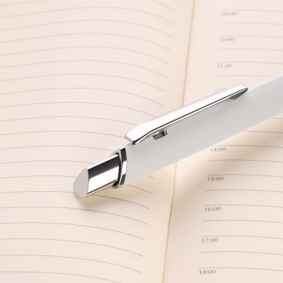 Шариковая ручка Пирамид Нео (Pyramid NEO), белая-5