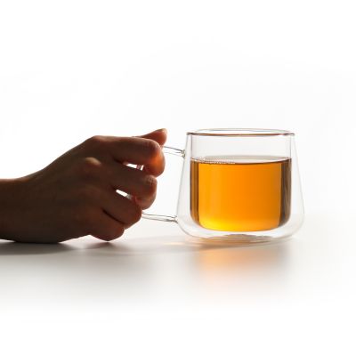 Кружка стеклянная с двойными стенками Дольче (Dolce)-5