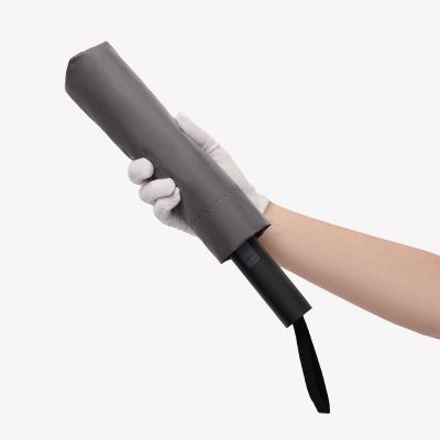 Зонт обратного сложения Олимп (Olymp), серый-9