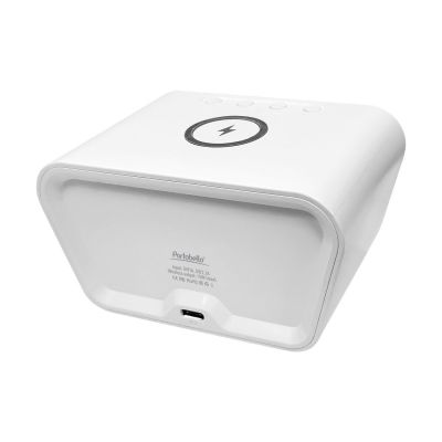 Настольные часы 5в1 с беспроводной зарядкой 15W Tempo-3