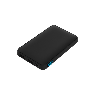 Внешний аккумулятор с подсветкой Ancor 5000 mAh, черный-0