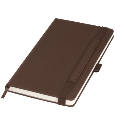 Подарочный набор Alpha, коричневый/оранжевый (ежедневник, ручка, аккумулятор)-2