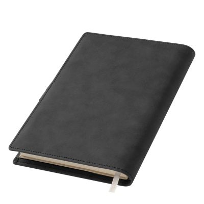 Ежедневник-портфолио Clip NEO недатированный в подарочной коробке, черный (в комплекте ручка Tesoro серебро)-10