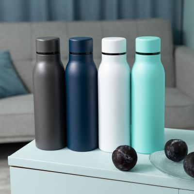 Термобутылка вакуумная герметичная Соренто (Sorento), черная-11