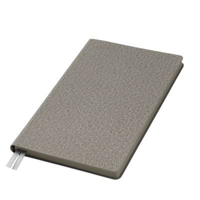 Ежедневник Tweed недатированный, серый (без упаковки, без стикера)-1