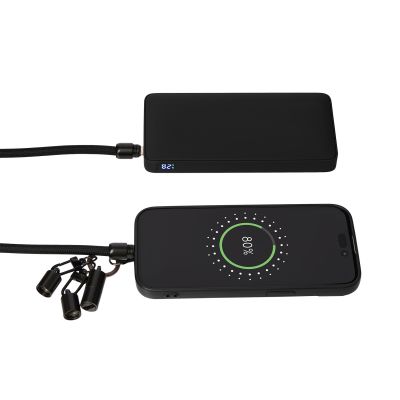 Кабель-ланьярд Voltrix, черный-5