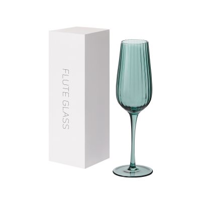 Бокал для шампанского Capri, зеленый-11