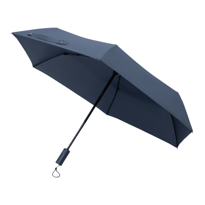 Зонт складной Филтон (Filton), синий с системой безопасности (Safety System)-0
