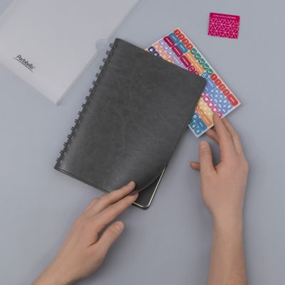 Ежедневник Vista Neo недатированный, серый-10