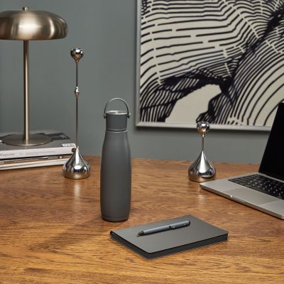 Шариковая ручка Нокс (Nox), серая-8