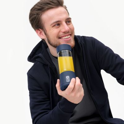 Блендер портативный Феличе (Felice), синий-15