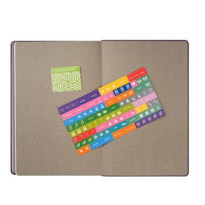 Ежедневник Рейн (Rain) недатированный, фиолетовый-11