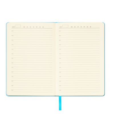 Ежедневник Spark недатированный, лазурный (с упаковкой, со стикерами)-7