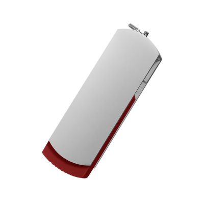 Флешка Elegante 16 Gb в подарочной упаковке, красная-2