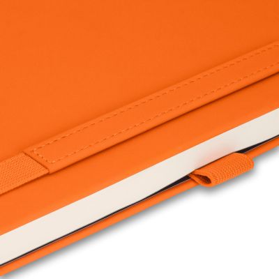 Ежедневник Alpha недатированный, оранжевый/коричневый-4