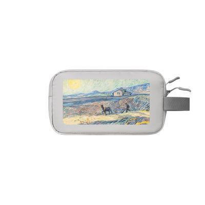 Дорожная косметичка Бостон (Boston), серая-8