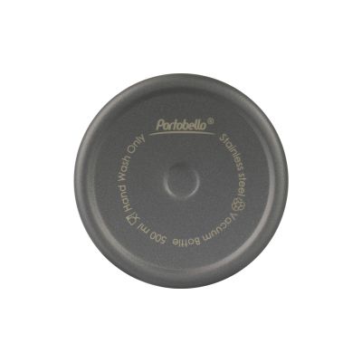 Термобутылка вакуумная герметичная Sorento, серая, зернистое покрытие-4