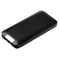 Внешний аккумулятор с подсветкой, Optima, 10000 mAh, черный