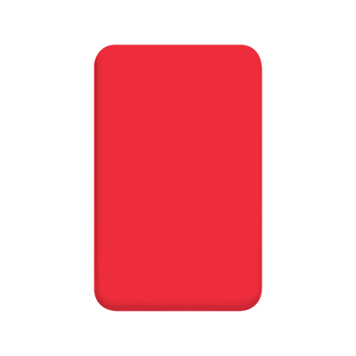 Внешний аккумулятор Ларго PD (Largo PD) 5000mAh с функцией беспроводной зарядки 15W, красный-4